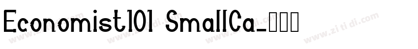Economist101 SmallCa字体转换